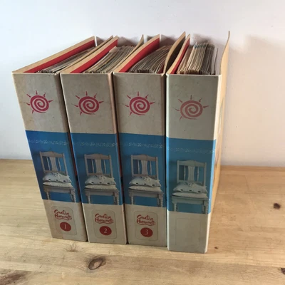 £19.95 • Buy 4 X Creative Homecrafts Folders/Binders - Vintage Crafting Tips/Ideas