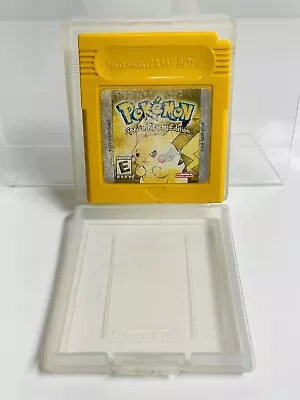 Pokemon Yellow Version (Nintendo Game Boy) Authentic. Tested. New Battery • $65.62