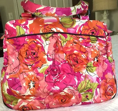 VERA BRADLEY LIMITED EDITION WILMA ‘VINTAGE ROSE’ Sateen Shoulder Bag - PERFECT • $25