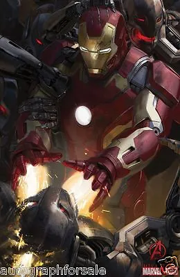 Iron Man Avengers 2 Age Of Ultron 2014 Comic-Con SDCC Promo Marvel Movie Poster • $31.11