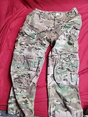 Multicam Flame Resistant Army Combat Pants Large Short Used • $80