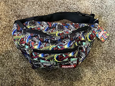 Marvel Amazing Spiderman Comic Cross Body Or Waist Fanny Pack Adjustable • $18.99