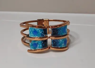 Vintage Matisse Renoir 6 Inch Hinged Copper Bracelet • $85