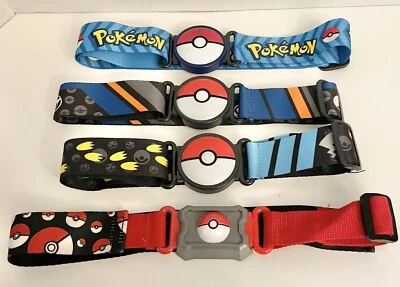 $32 • Buy Pokemon Clip N Go Poke Ball Adjustable Belt 2018/2016 Nintendo/Tomy Lot Of 4