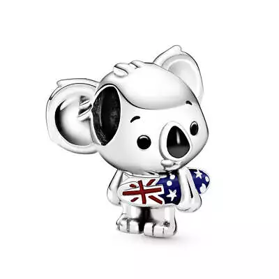 $39.99 • Buy PANDORA Charm Sterling Silver ALE S925 SURFING KOALA 799031C01 Ec