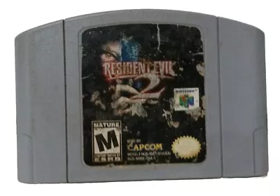 RESIDENT EVIL 2 64 1999 CARTRIDGE NINTENDO 64 N64 CAPCOM Rare Authentic Game • $34.99