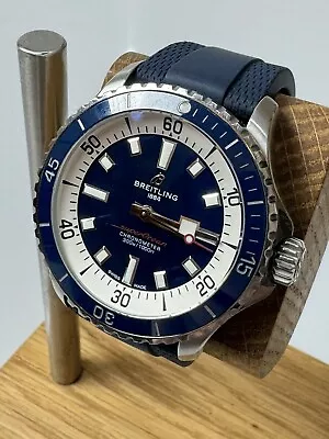 Breitling Superocean Men's Black Watch - A17375-6698464 - ✅ • £2299.99