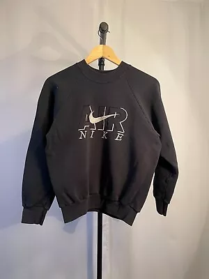 Vintage Nike Air Embroidered Crewneck Sweatshirt Fits Medium 20x23 • $60