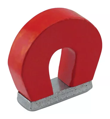 Magnet Source 1 In. L X 1.126 In. W Red Alnico Horseshoe Magnet 2 Lb. Pull 1 Pc • $10.12