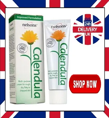 2x Nelsons Calendula Cream - 50ml UK FAST & FREE DELIVERY • £17.64