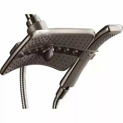 $26.99 • Buy   Bright Showers  Multi Function Rain Brushed Nickel Shower Head PSS3919-02 