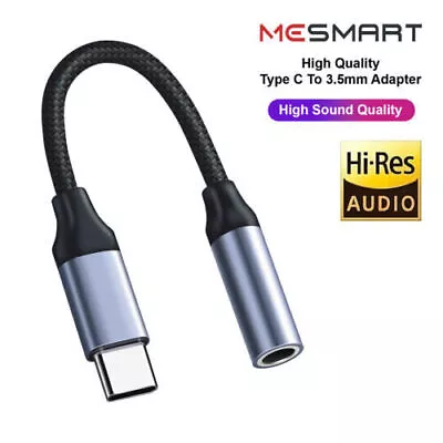 For Samsung Galaxy S24 S24+ Type USB C To 3.5mm Aux Jack Earphone Dongle Adapter • $5.99