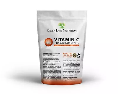 VITAMIN C 900mg Plus CONEZYME Q10 100mg Tablets ANTIOXIDANTS IMMUNITY HEART • $63.79