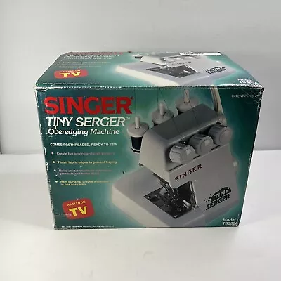 Singer Tiny Serger Electric Overedging Machine - (TS380A) • $74.95