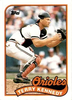 1989 Topps #705 Terry Kennedy Baltimore Orioles Vintage Original • $2.29