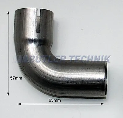 Eberspacher Or Webasto Heater 24mm Exhaust Elbow Stainless Steel | 252481800202 • £22.55