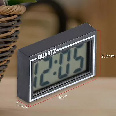 NEW Mini Digital LCD Table Car Dashboard Desk Date Calendar Small Clock • $13.04