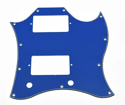 Blue 3 Ply SG Standard Full Face Guitar Pickguard Scratch Plate  • $10.29