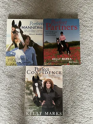 Kelly Marks Books X3 Perfect Manners/Partners/Confidence • £15