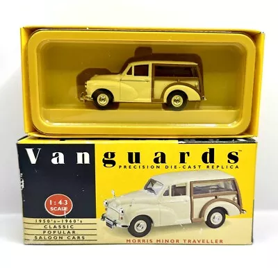 Vanguards VA10005 - MORRIS MINOR TRAVELLER Cream - Mint In Good Box • $12.33