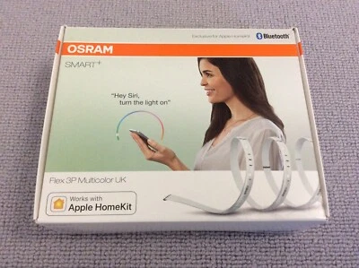 £19.95 • Buy OSRAM Smart+ Flex 3P Multicolor UK Strip Light Works With Apple HomeKit #03