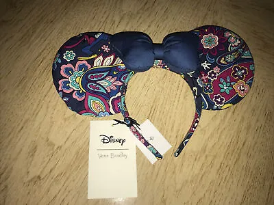 NEW ❤️Disney Parks Vera Bradley Minnie Ears Mickey Mouse Headband 0405A • $37.99