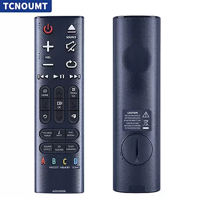 New AH59-02630A Remote Control For Samsung SoundBar HT-H6550WM HT-H7750WM • $17.95