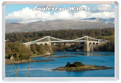 £2.48 • Buy Anglesey - Wales - 96 X 67mm Jumbo Fridge Magnet Souvenir Gift Present 4a