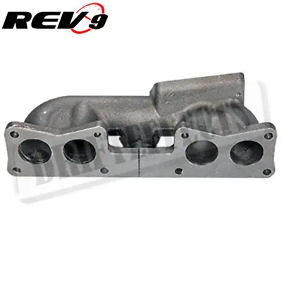 For 89-90 240SX S13 Single Cam KA24E KA24 Cast Iron Top Mount T3 Turbo Manifold • $119