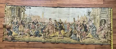 Large Tapestry Made In Belgium Vintage App 57 X 19” • $285