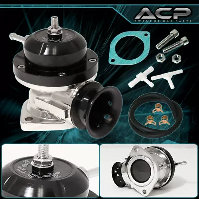 Type-Rs Style Turbo Boost Blow Off Valve 2 Bolt Flange Adjustable Psi Jdm Black • $25.99