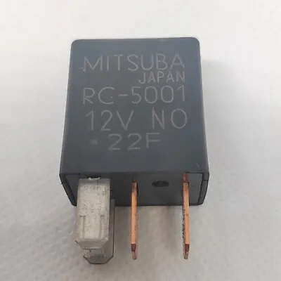 Original Honda 4-Pin Relay RC5001 Mitsuba Normal Open Black RC-5001 12V Japan  • $9.99