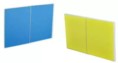 Rebreakable Breaking Boards Martial Arts Karate Taekwondo Yellow & Blue Set Of 2 • $49.99