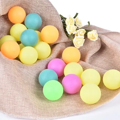 $2.72 • Buy 10PCS Ping Pong Balls 40mm Colored Replacement Practice Table Tennis Balls.h3