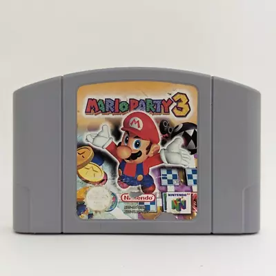 Genuine Nintendo 64 N64 Mario Party 3 Game PAL AUS Cartridge Only Tested! • $234.99