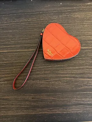 Mulberry Heart Coin Purse • $125