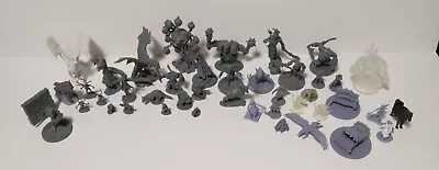 Dungeons & Dragons Miniatures Lot Of 43! Reapers Miniatures & 3D Printed Mixed • $70