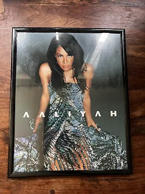 Aaliyah Framed Picture 8x10 • $10