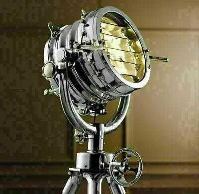 Restoration Hardware Nautical Royal Master Search Light Floor Lamp Gift Item • $615.48