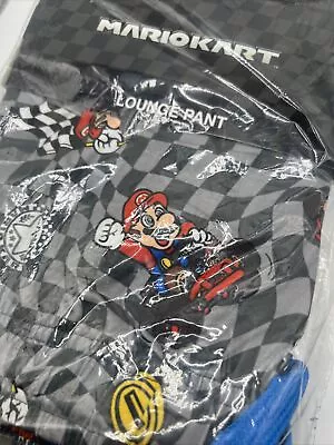 Nintendo Mario Kart Racing Adult Lounge Pants Pajamas Video Game NEW Medium • $14.99