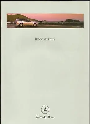 Mercedes Benz C-class Estate C180c200c240c280c220dc250td Brochure June1997  • $8.69