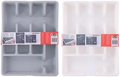 £9.49 • Buy Expandable Plastic Cutlery Tray Storage Utensils Compartment Drawer Organiser
