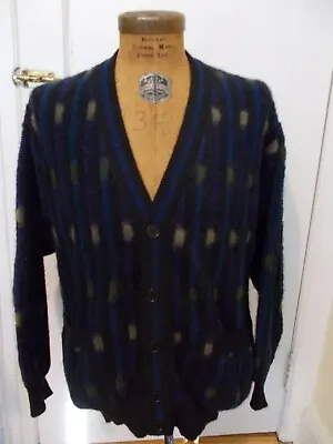 Missoni Uomo Vintage Men's Mohair Cardigan Sweater Made In Italy Size Medium • $300