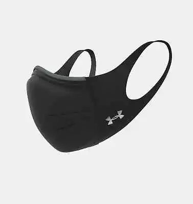 New Unisex Under Armour Sports Mask Featherweight Black Chrome Latest Model L/XL • $9.45