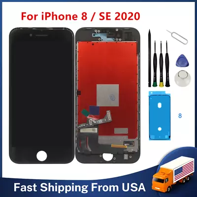 For IPhone 8 /SE 2020 LCD Display Touch Screen Digitizer Assembly Replace TFT US • $14.84