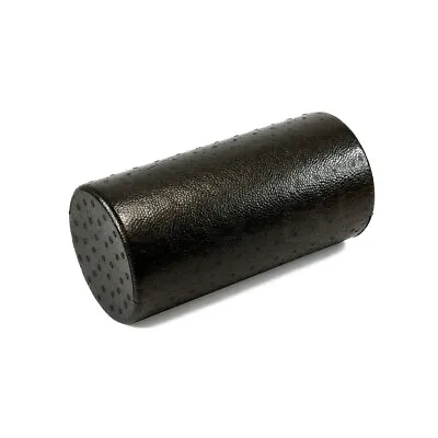 $21.25 • Buy EPP Foam Roller 30/45cm Black High Density Extra Firm For Yoga Massage Sports