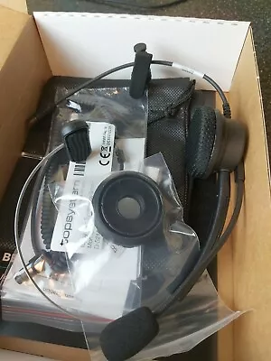 £17.99 • Buy Call Center Corded Operator Telephone Headset Lydia HS04B5 Brand New