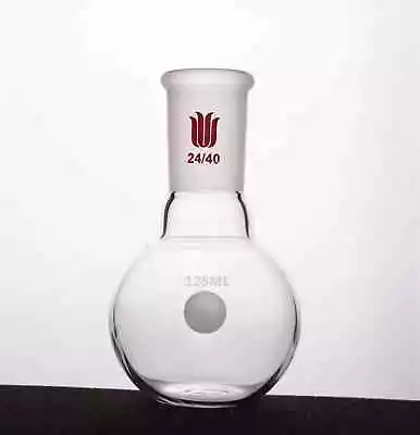 Synthware Lab Glassware 24/40 Flat  Bottom Flask 25ml  50ml 250ml 500ml 1000ml • $62