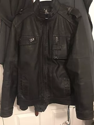 Black Leather Jacket • $29.99