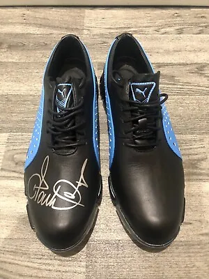 Ian Poulter Signed Puma Golf Shoes Match Worn 2014 • $248.66